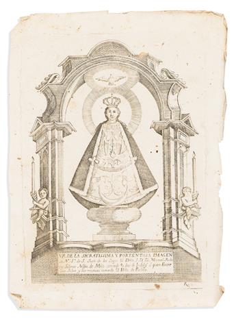 (MEXICAN IMPRINT--1757.) Francisco de Florencia. Origen de los dos celebres santuarios de la Nueva Galicia, obispado de Guadalaxara.